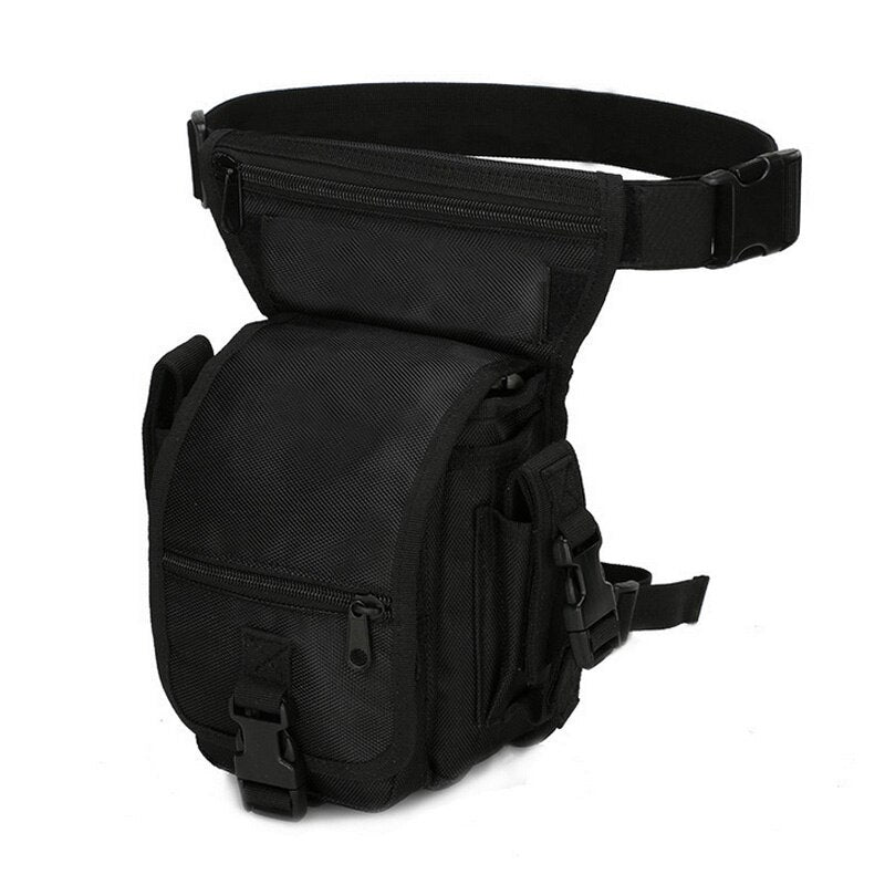 Tactical Drop Leg Bag Waist Belt Bag Military Drop Leg Pouch Nylon Molle Pack Men Climbing Hunting Camouflage Bag