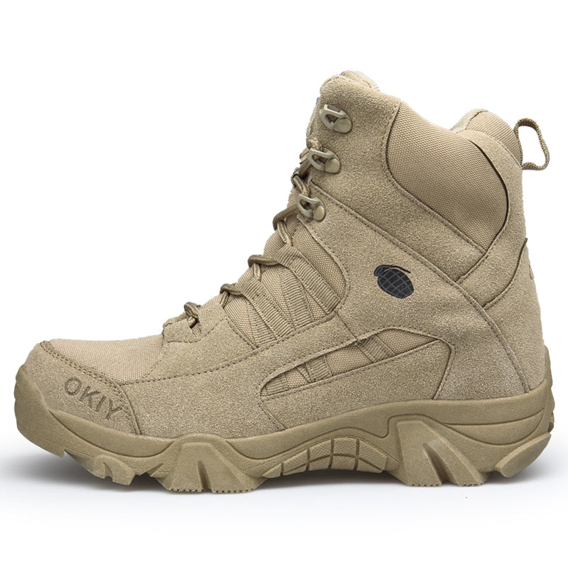 Boot Militar OKIY Couro resistente, Caça