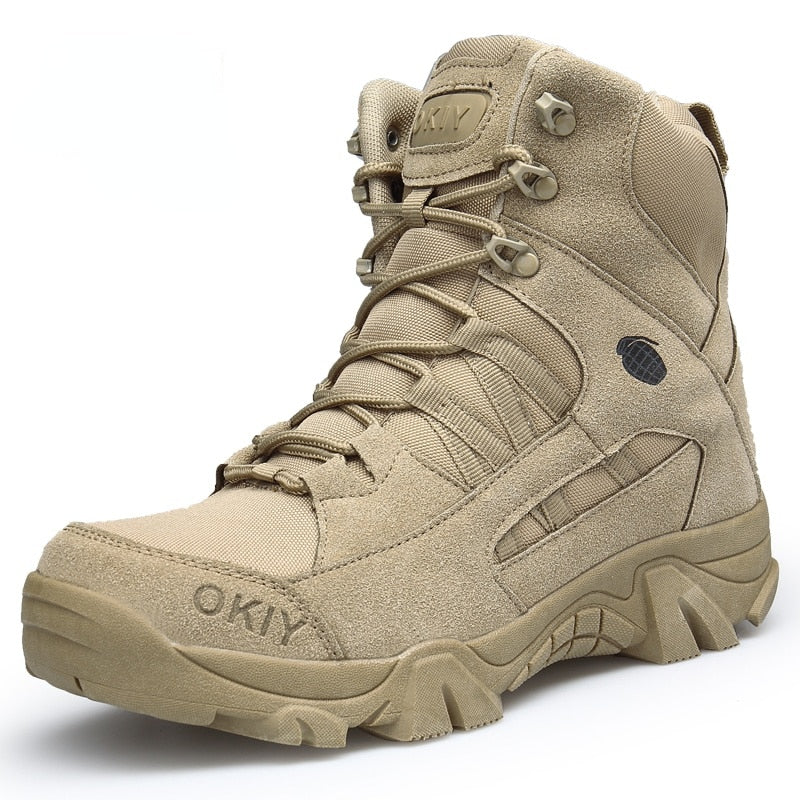 Boot Militar OKIY Couro resistente, Caça