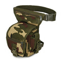 Tactical Drop Leg Bag Waist Belt Bag Military Drop Leg Pouch Nylon Molle Pack Men Climbing Hunting Camouflage Bag