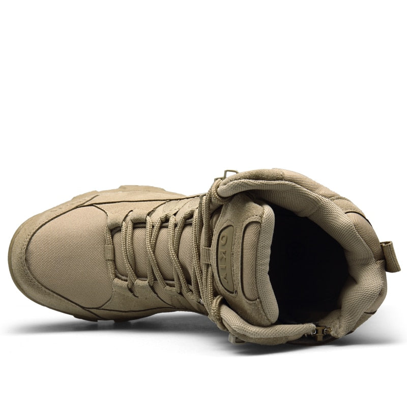 Boot Militar OKIY Couro resistente, Caça