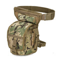 Tactical Drop Leg Bag Waist Belt Bag Military Drop Leg Pouch Nylon Molle Pack Men Climbing Hunting Camouflage Bag