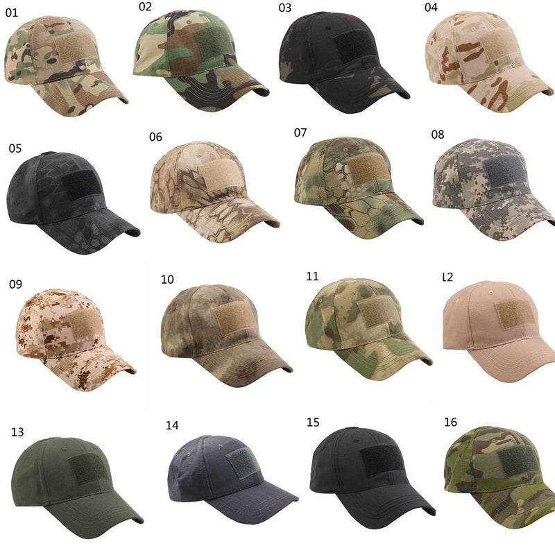 Outdoor Camouflage Baseball Cap Special Forces Bonnie Hat Masculino Dad Sports Hat Trucker Fishing Tactical Camo Hat Army Cap