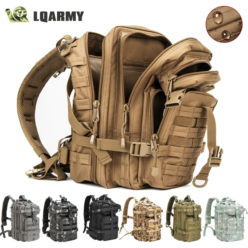 Mochila Tática Militar á prova D'água